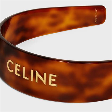 celine headband dupe|acetate hair clip.